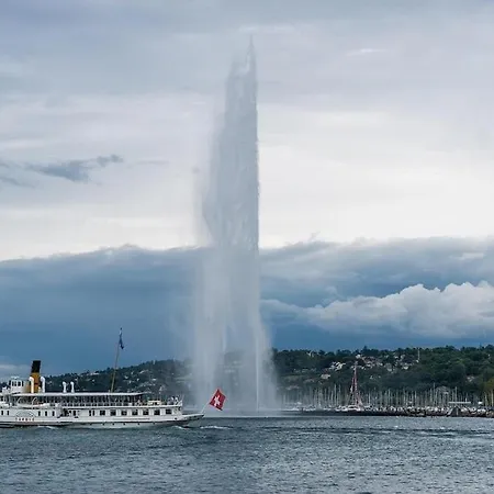 Le Refuge Du Leman, Duplex Neuf De 80m 2, A 5 Minutes De Geneve Pour 4 A 6 Personnes