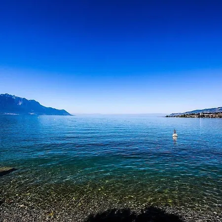 Le Refuge Du Leman, Duplex Neuf De 80m 2, A 5 Minutes De Geneve Pour 4 A 6 Personnes *